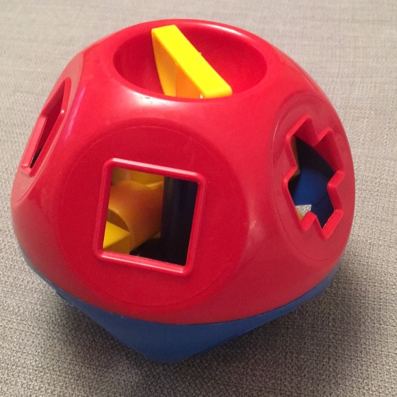Tupperware Toys Tupperware Shape O Toy Sorting Learning Ball Poshmark